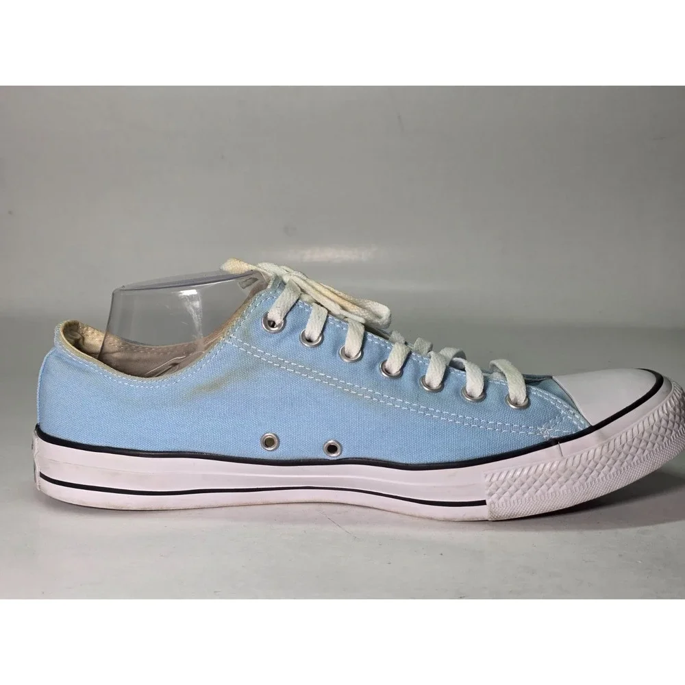 Converse All‎ Star Men's Sneakers Size 13 Women's Size 15 Blue Canvas Shoes - Picture 7 of 15